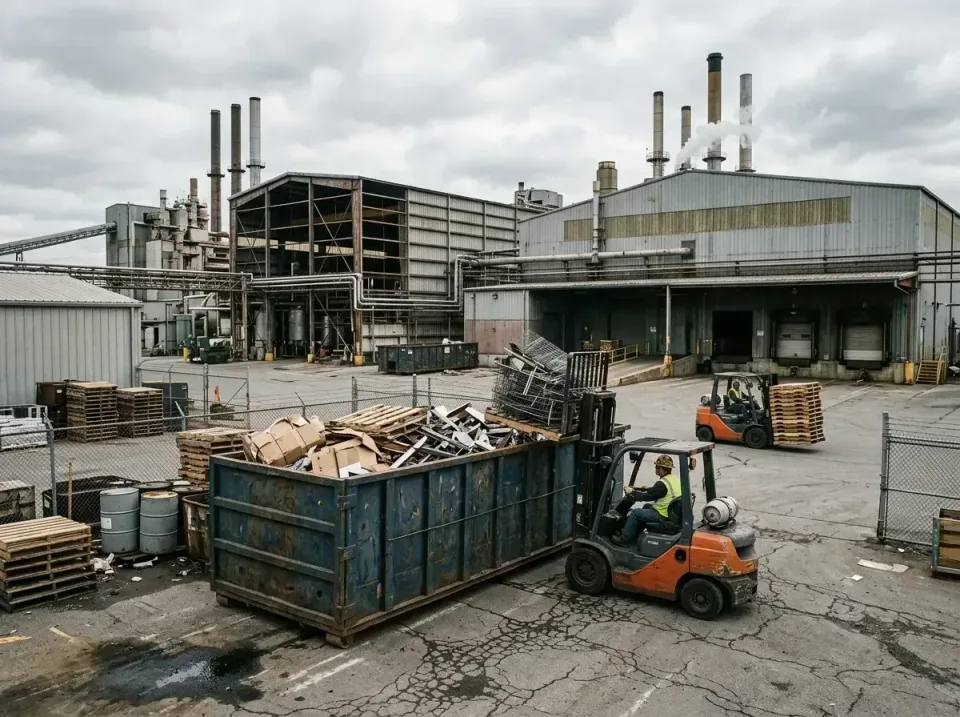 industrial-factory-scrap-conta-003 — frequently asked questions, Cheap Roll-off Dumpster Rentals in Jesup, GA